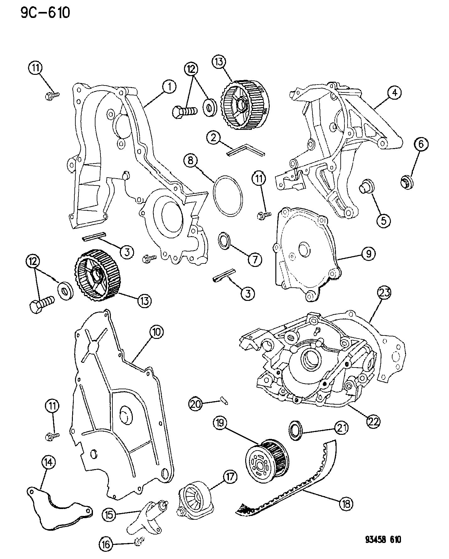 Chrysler 457 3347 - Kreipiantysis skriemulys, paskirstymo diržas autoreka.lt