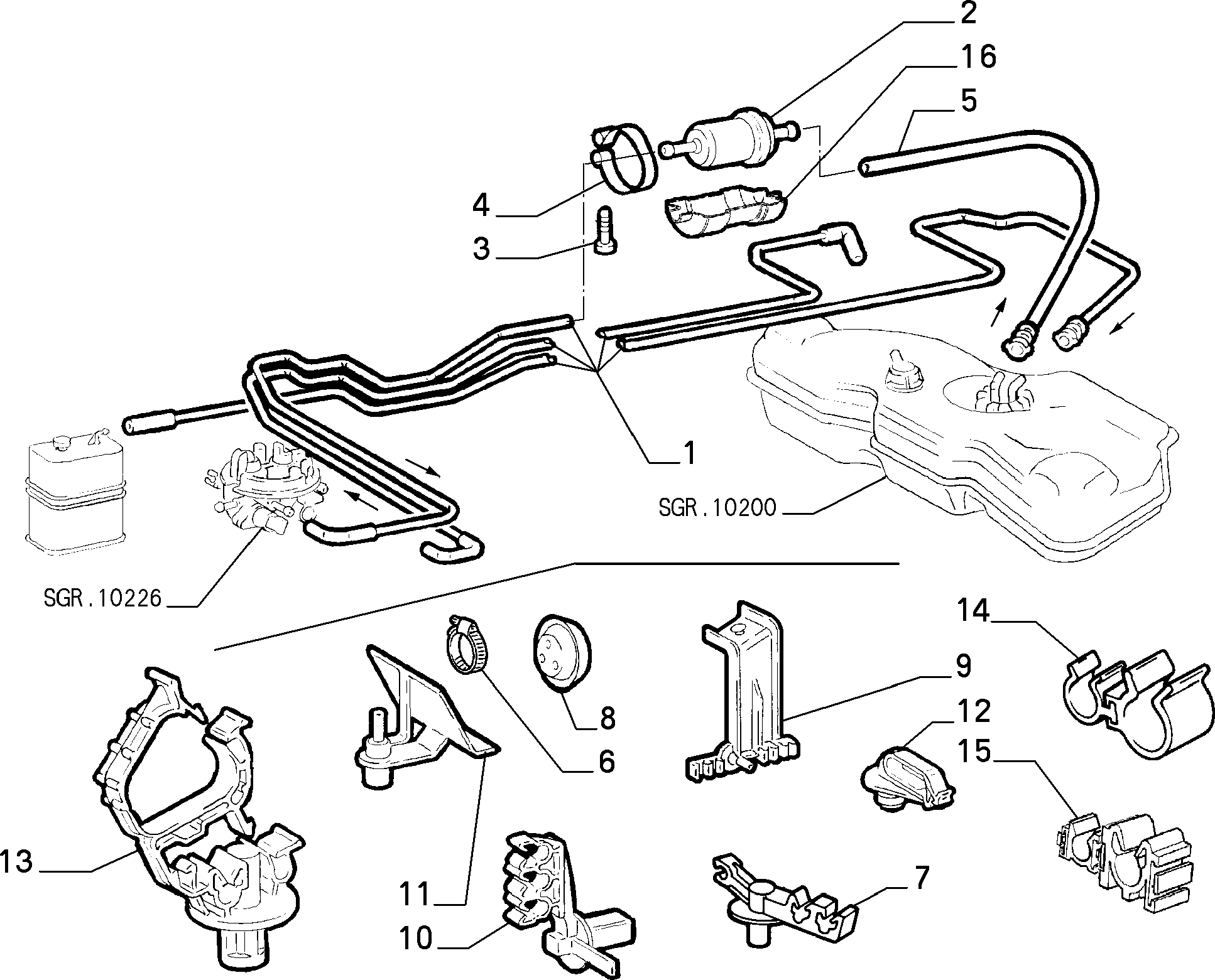 Opel 46 441 236 - Kuro filtras autoreka.lt