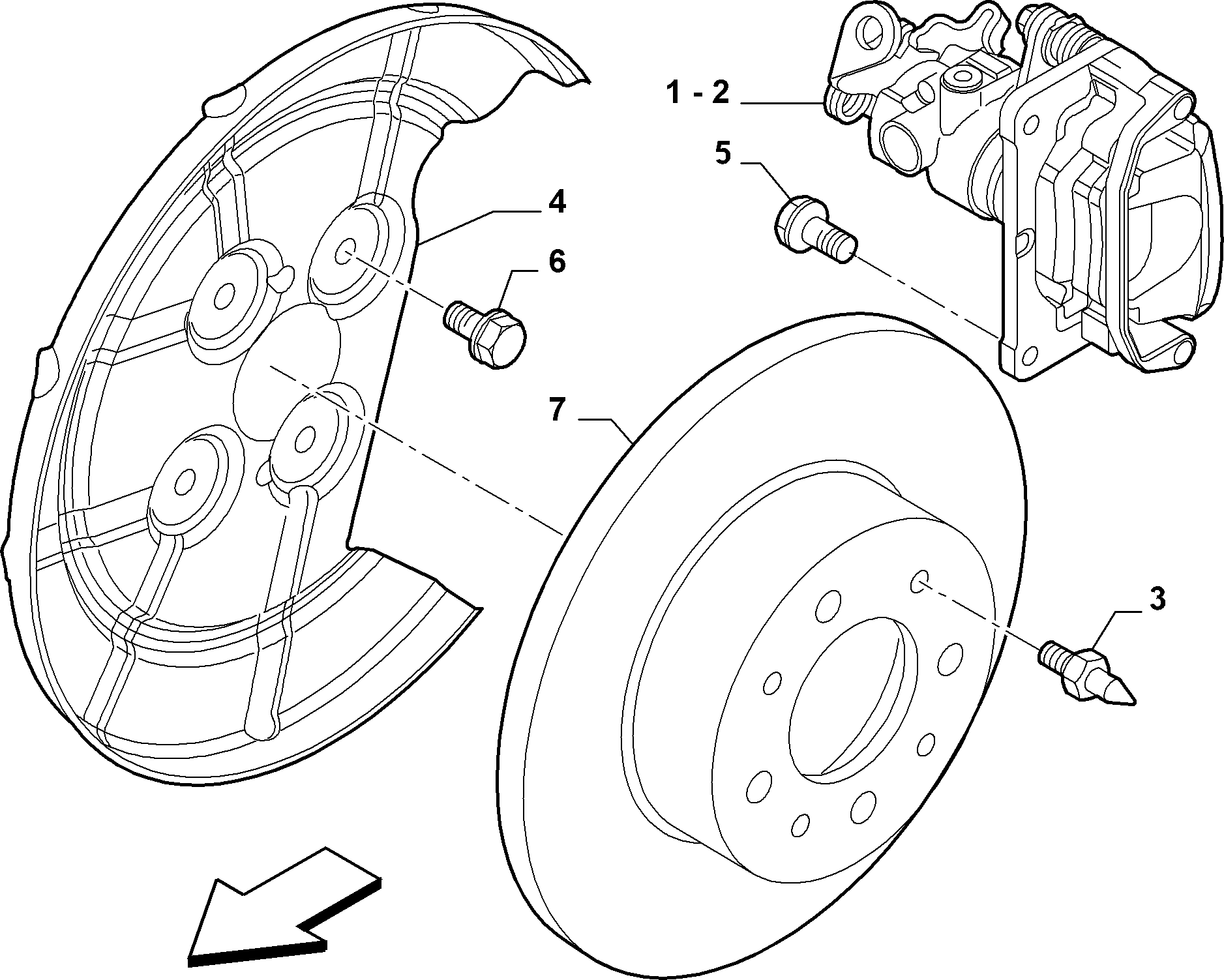 Chrysler 46831042 - Stabdžių diskas autoreka.lt