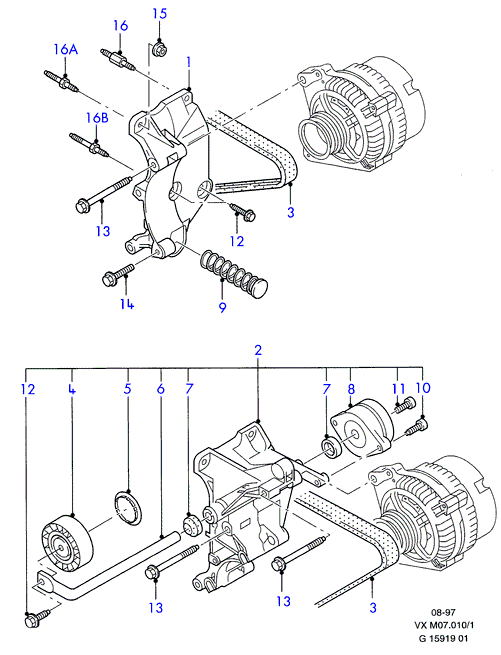 FORD 1029417 - V formos diržas autoreka.lt