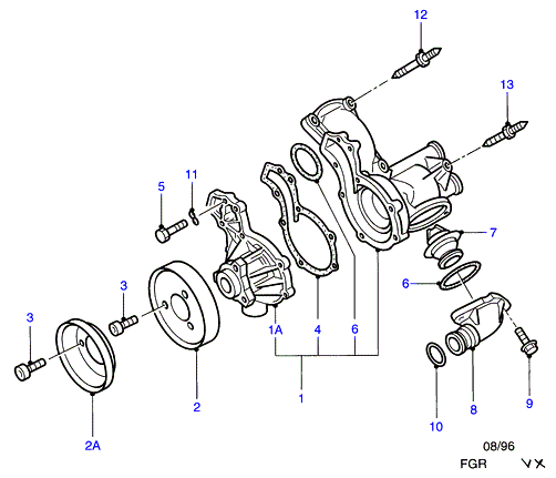 AUDI 1031879 - Vandens siurblys autoreka.lt