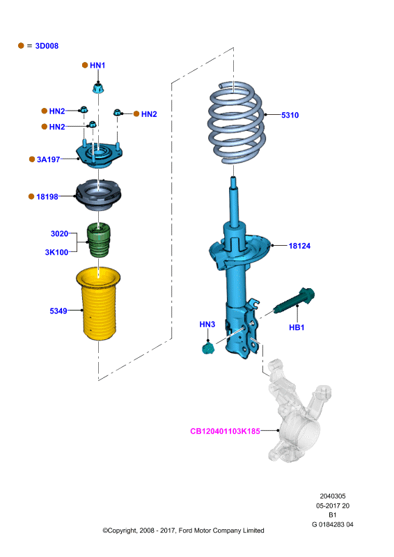 FORD 1730506 - Amortizatorius autoreka.lt