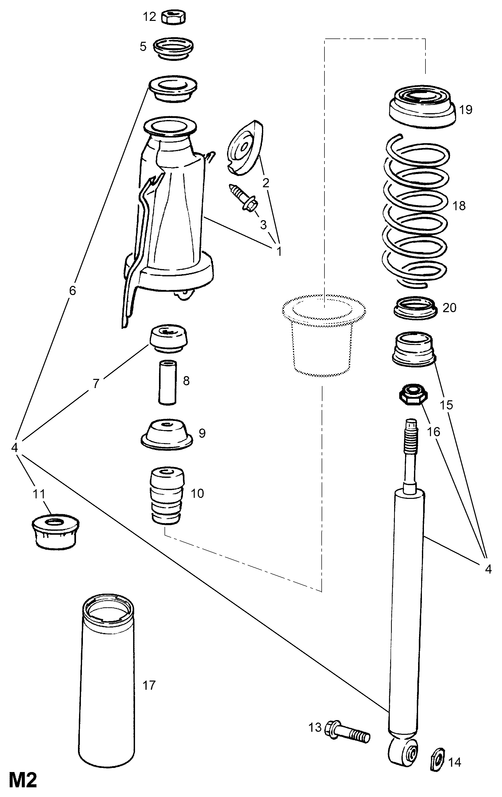 Opel 436 271 - Amortizatorius autoreka.lt