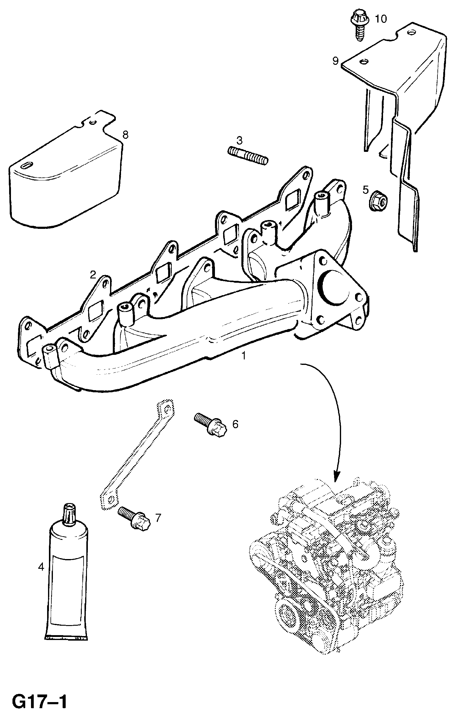 Opel 15 03 170 - Tarpiklis, alyvos karteris autoreka.lt