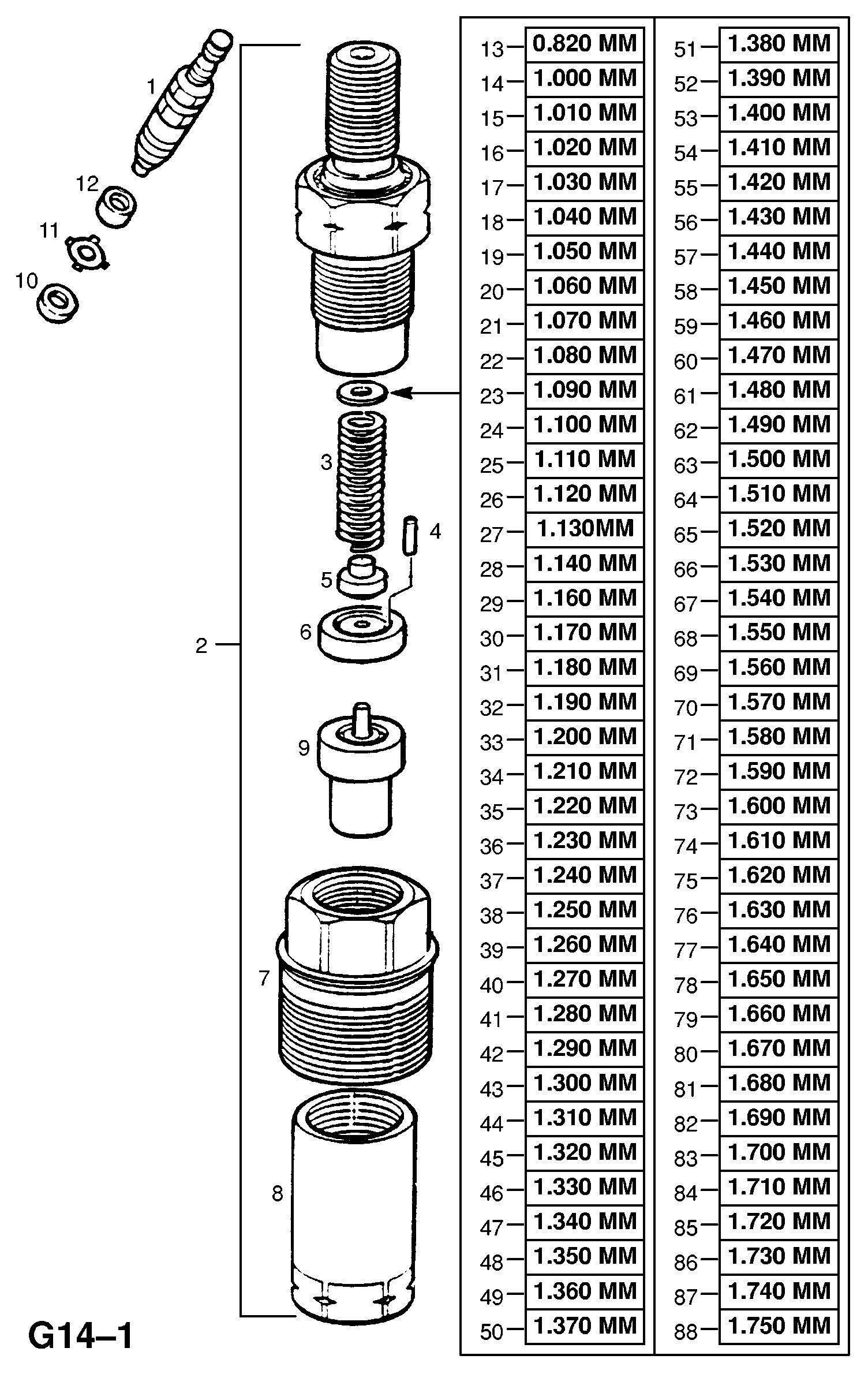 Mercury 821 916 - Uždegimo žvakė autoreka.lt