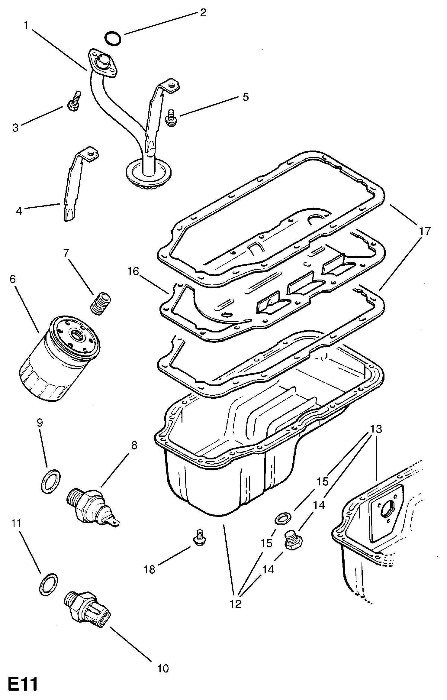 Vauxhall 6 50 401 - Alyvos filtras autoreka.lt