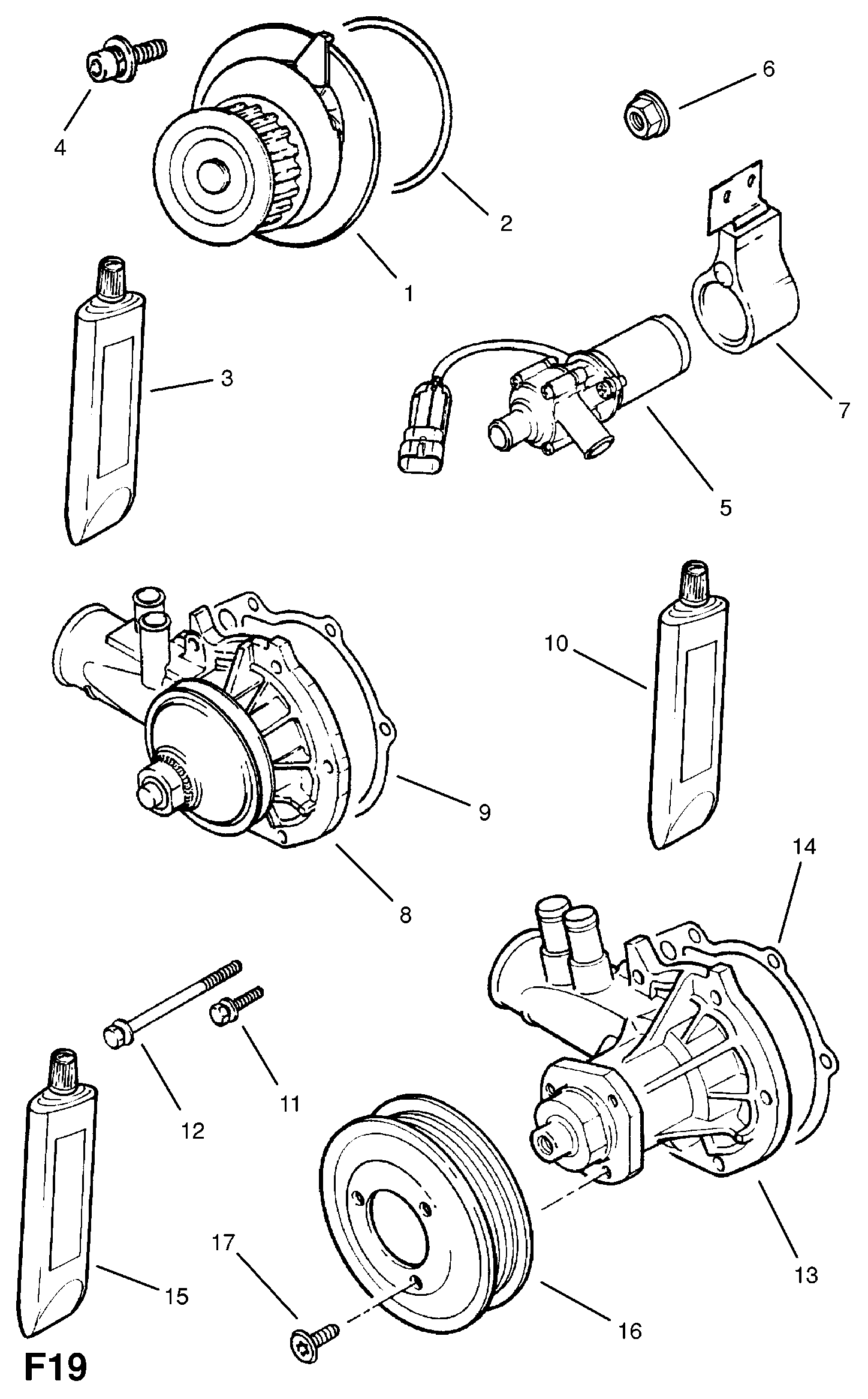 DAEWOO 1334008 - Vandens siurblys autoreka.lt