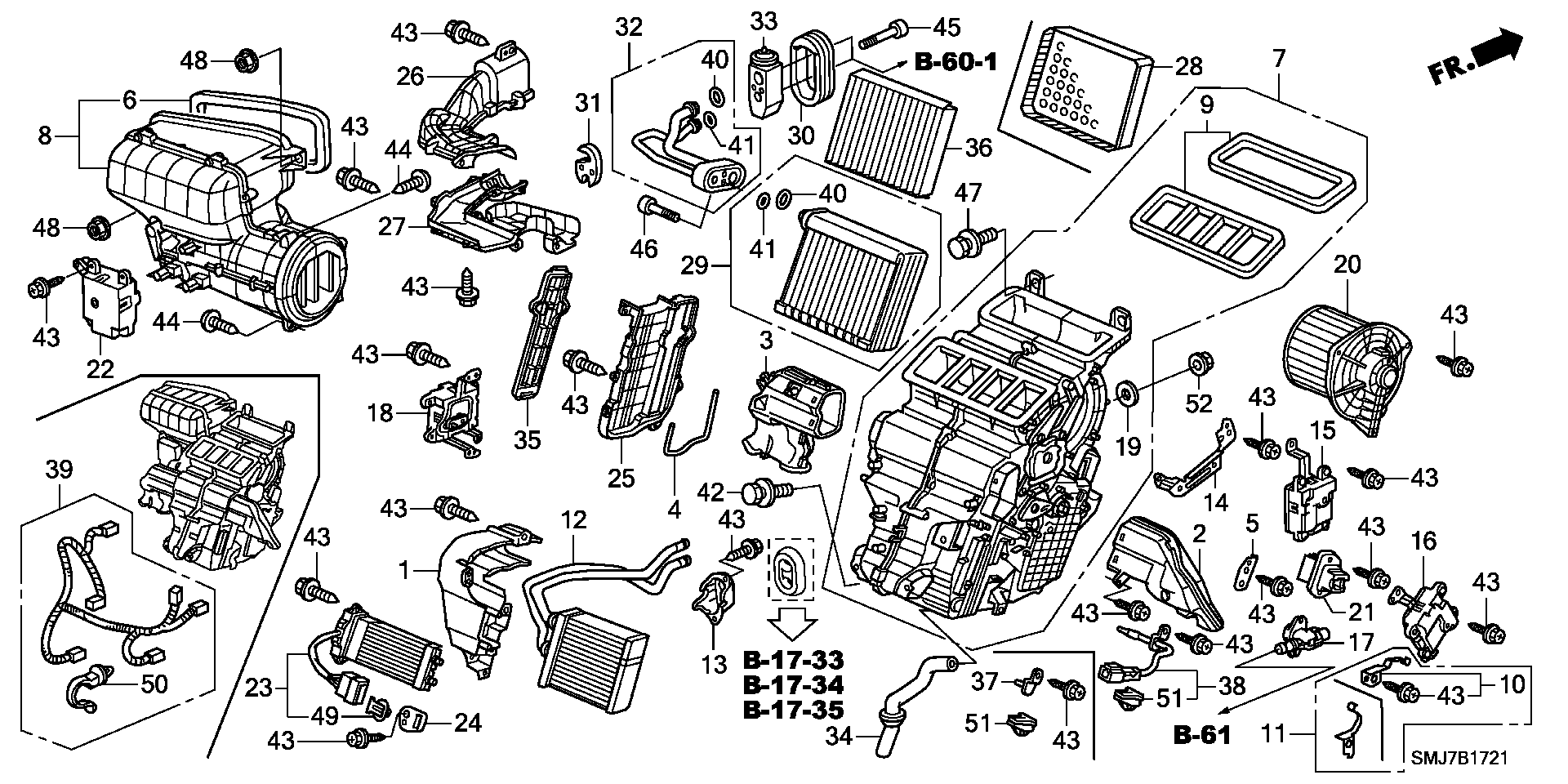 Honda 80292-SMG-E01 - Filtras, salono oras autoreka.lt