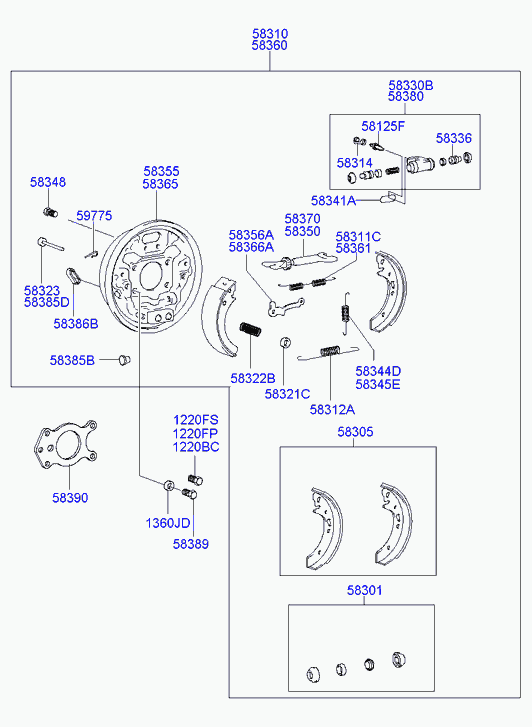 TOYOTA 5833025000 - Rato stabdžių cilindras autoreka.lt