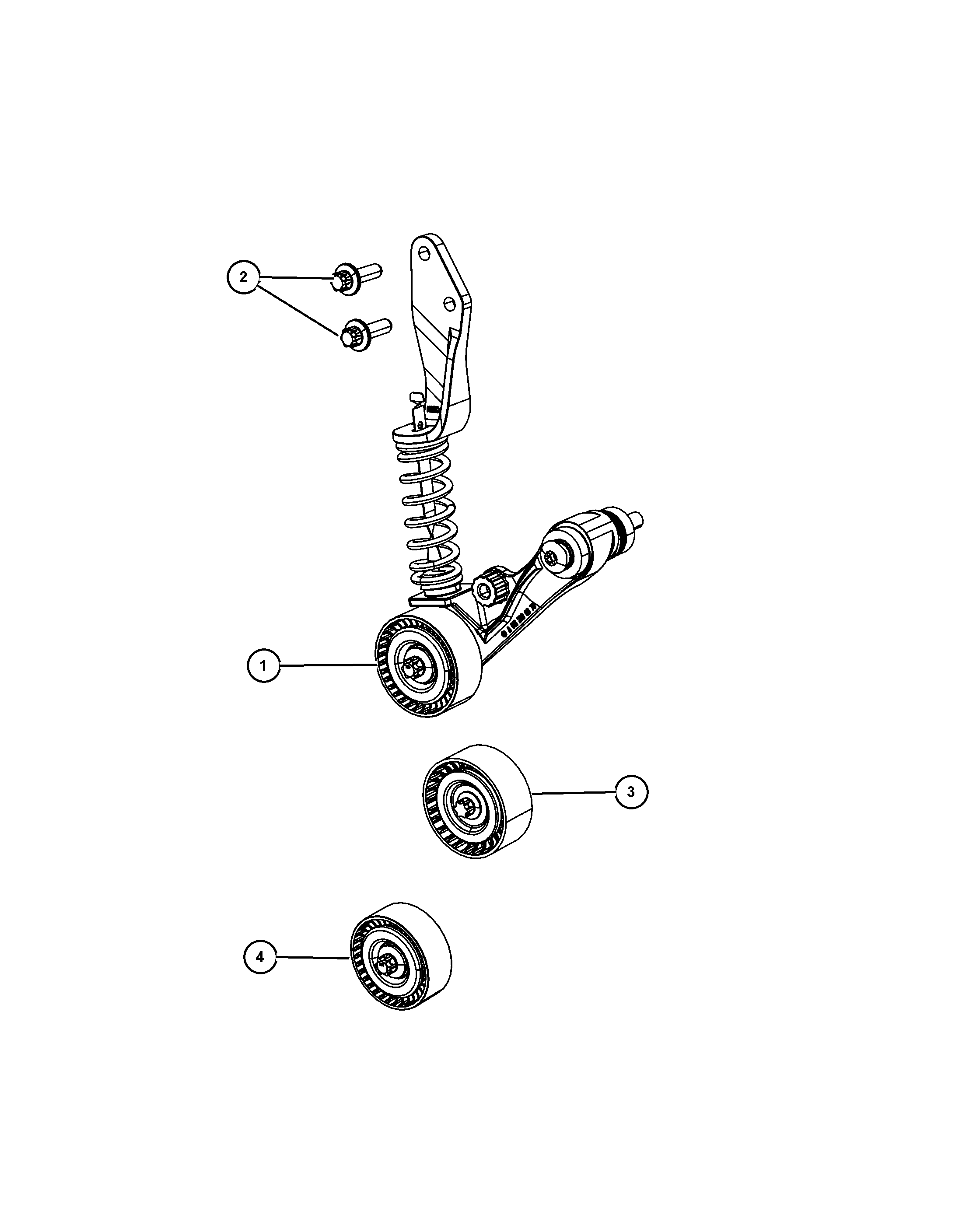 FIAT 68027 647AA - Kreipiantysis skriemulys, V formos rumbuotas diržas autoreka.lt