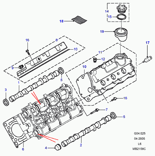 Rover LUC100220L - Veleno sandariklis, skirstomasis velenas autoreka.lt