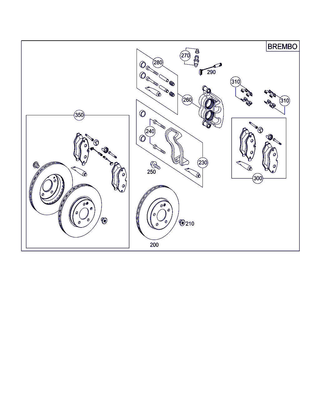 Mercedes-Benz A 005 420 21 20 - Stabdžių trinkelių rinkinys, diskinis stabdys autoreka.lt