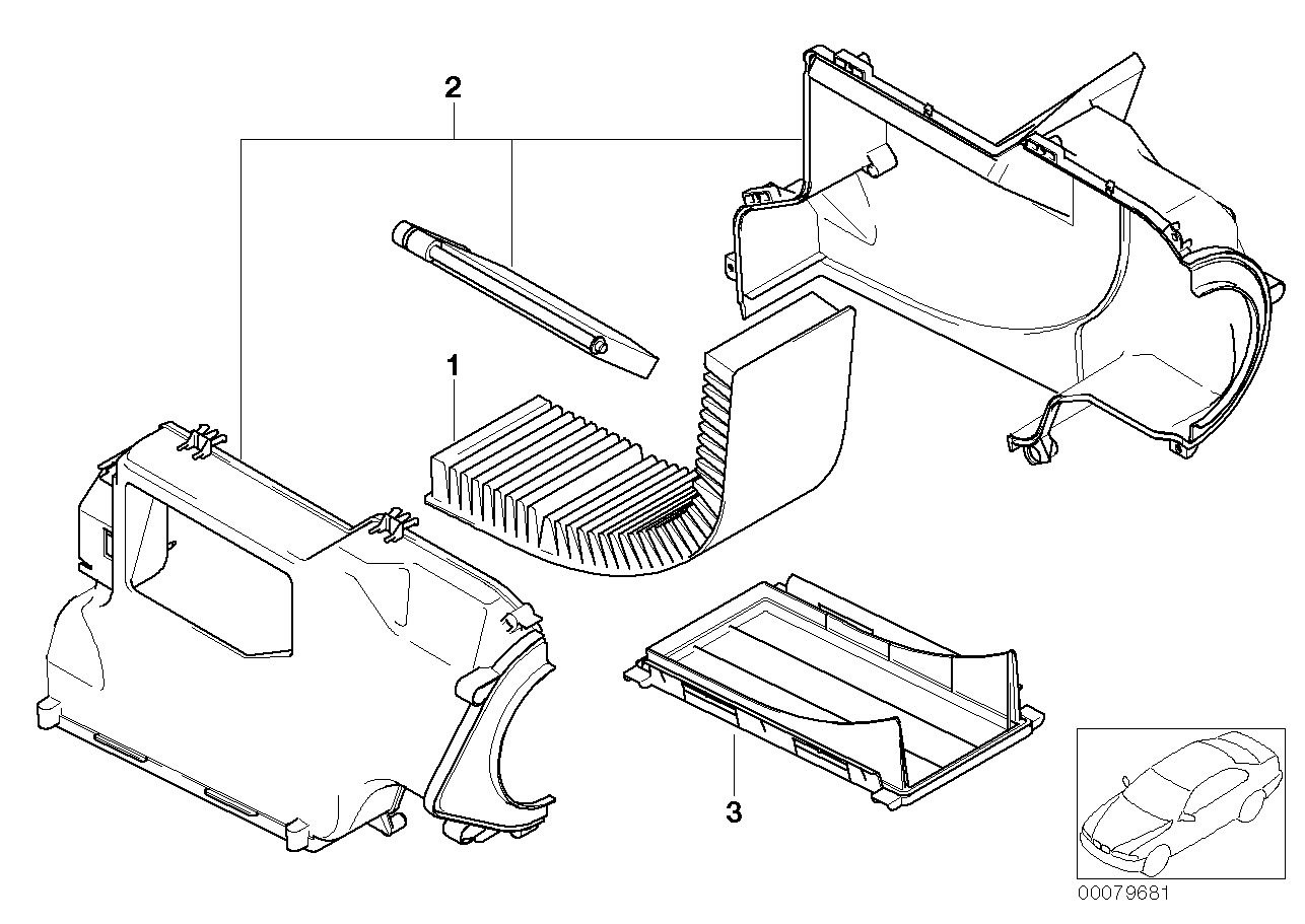 OM 64311496710 - Filtras, salono oras autoreka.lt