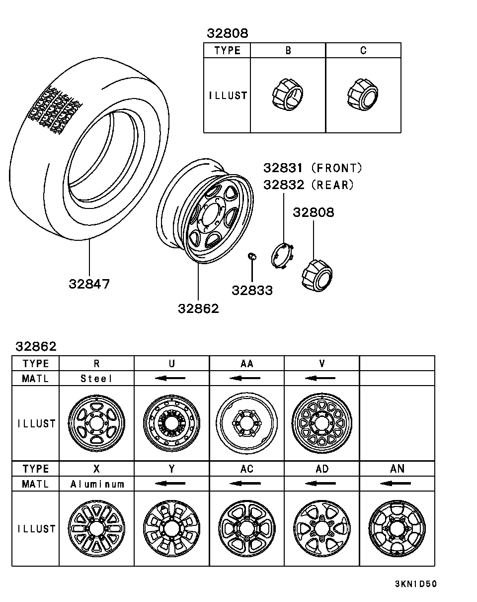 Mitsubishi MB579290 - Rato veržlė autoreka.lt