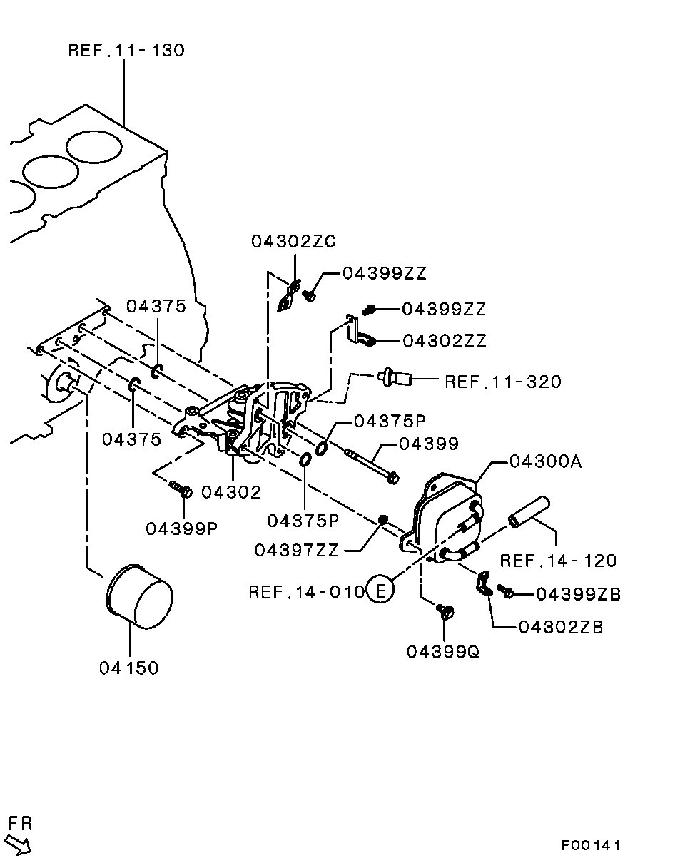 HAFEI MD36 0935 - Alyvos filtras autoreka.lt