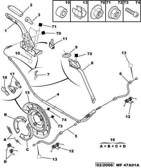 CITROËN 4224 03 - Remonto komplektas, automatinis reguliavimas autoreka.lt