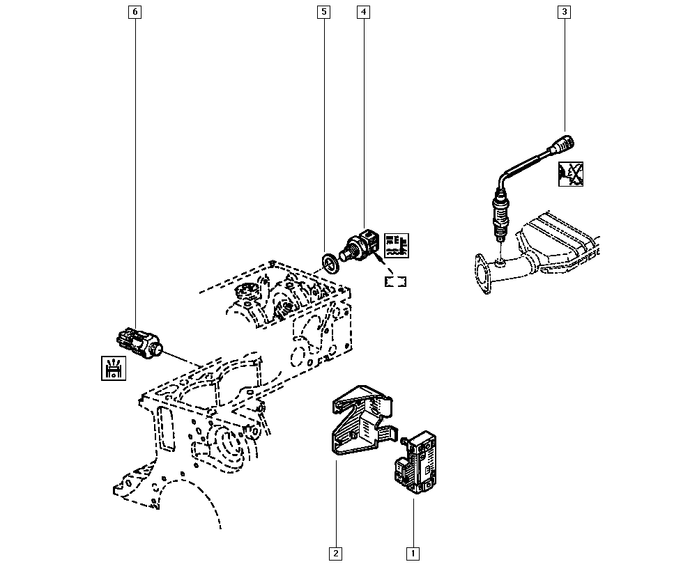 RENAULT 77 00 864 987 - Lambda jutiklis autoreka.lt