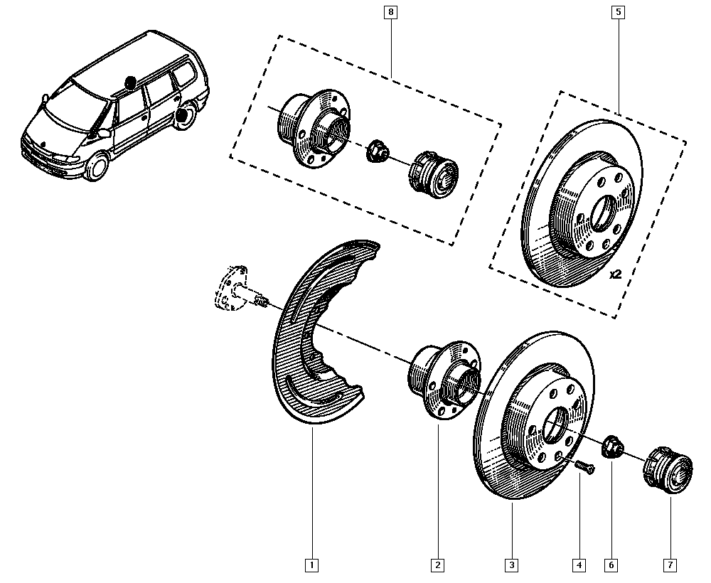 RENAULT 6025370406 - Stabdžių diskas autoreka.lt