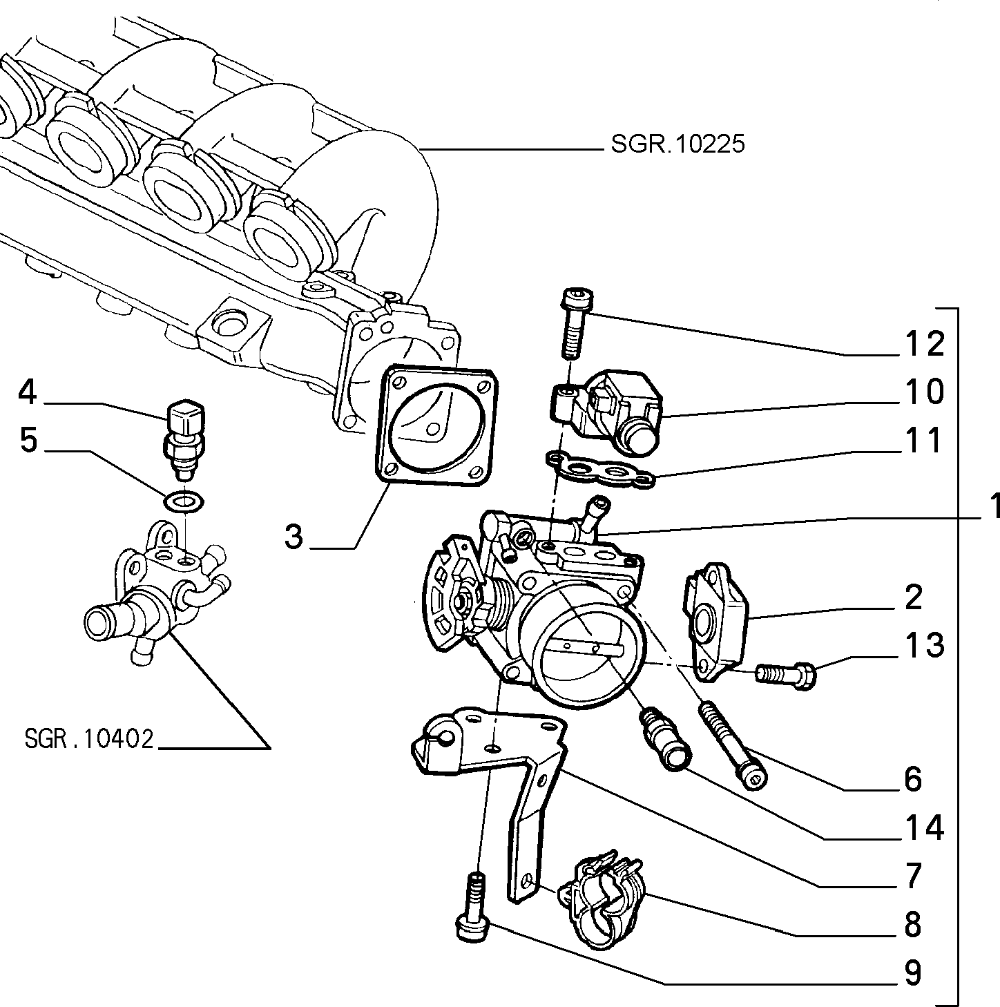 Alfa Romeo 773 8223 - Siuntimo blokas, aušinimo skysčio temperatūra autoreka.lt