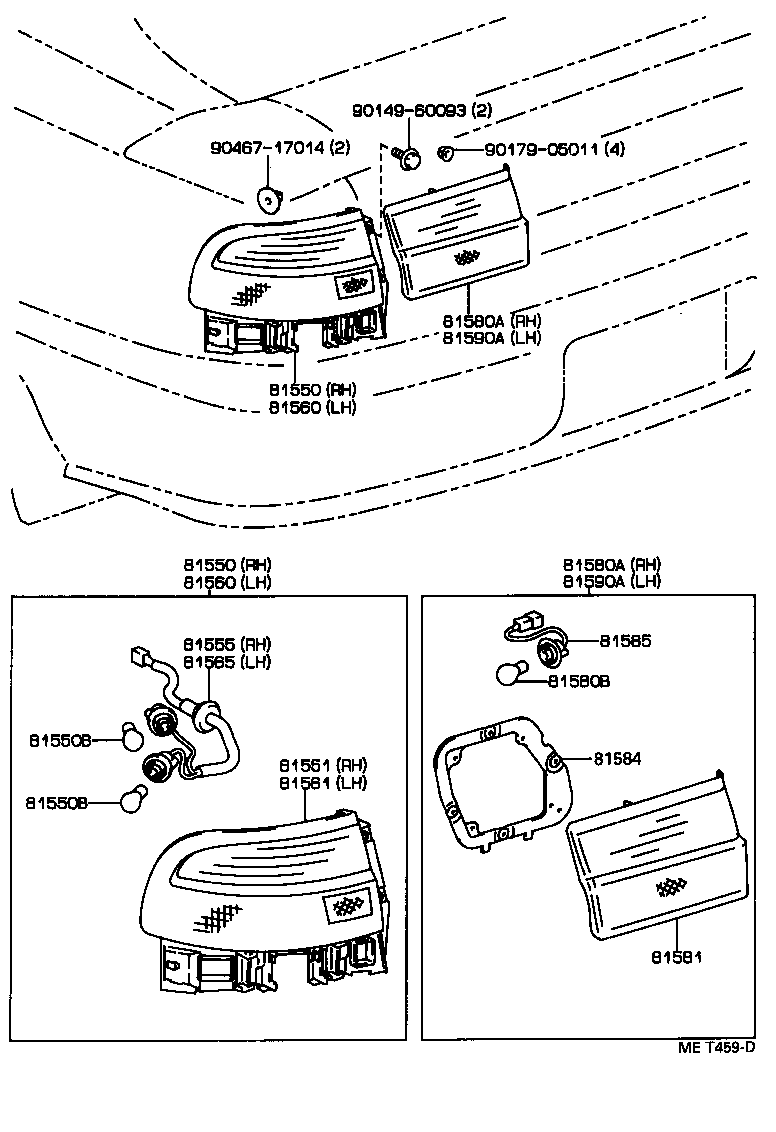 TOYOTA 81580-20110 - Lemputė, prietaisų skydelio apšvietimas autoreka.lt