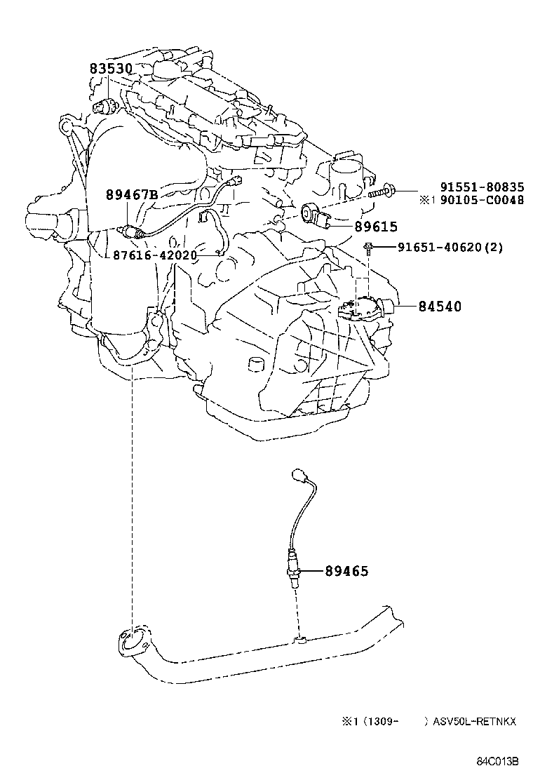 LEXUS 8946748190 - Lambda jutiklis autoreka.lt