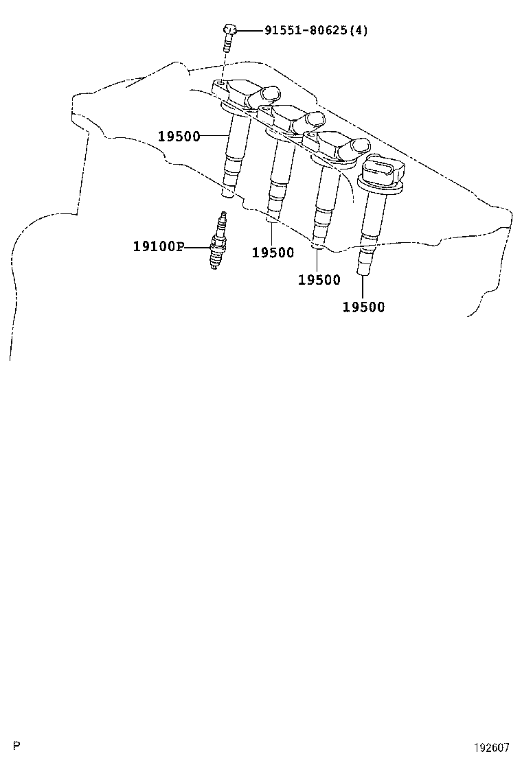 Subaru 90919 01253 - Uždegimo žvakė autoreka.lt