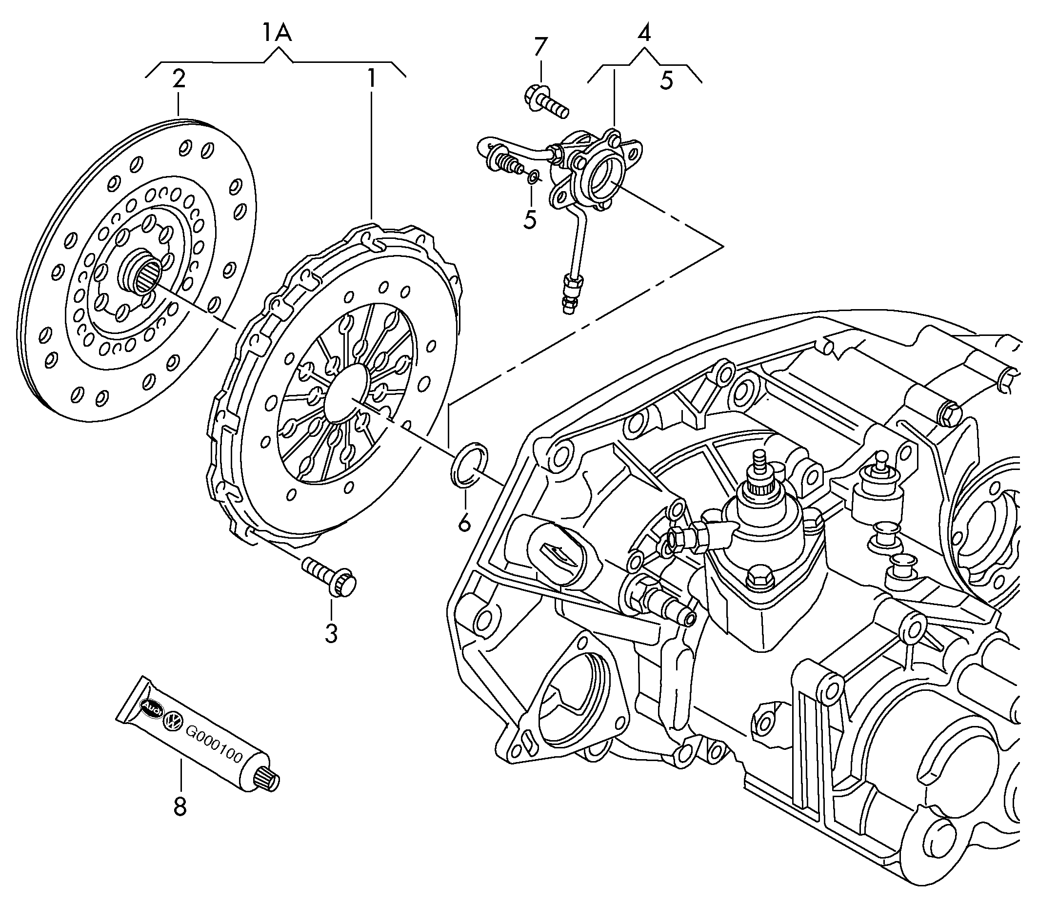 VAG 02F 311 113 A - Veleno sandariklis, neautomatinė transmisija autoreka.lt