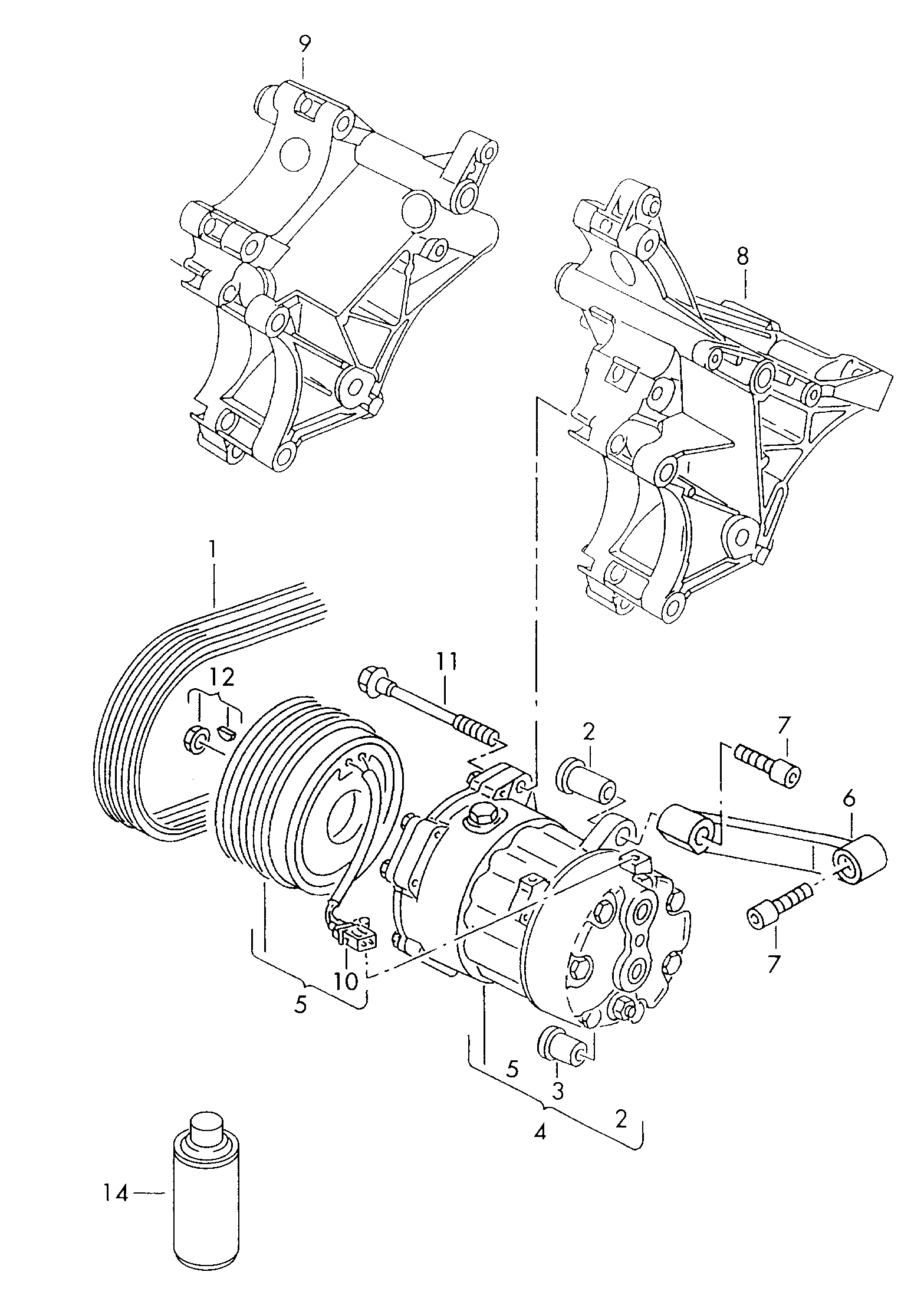 Skoda 037 260 849 C - V formos rumbuotas diržas, komplektas autoreka.lt