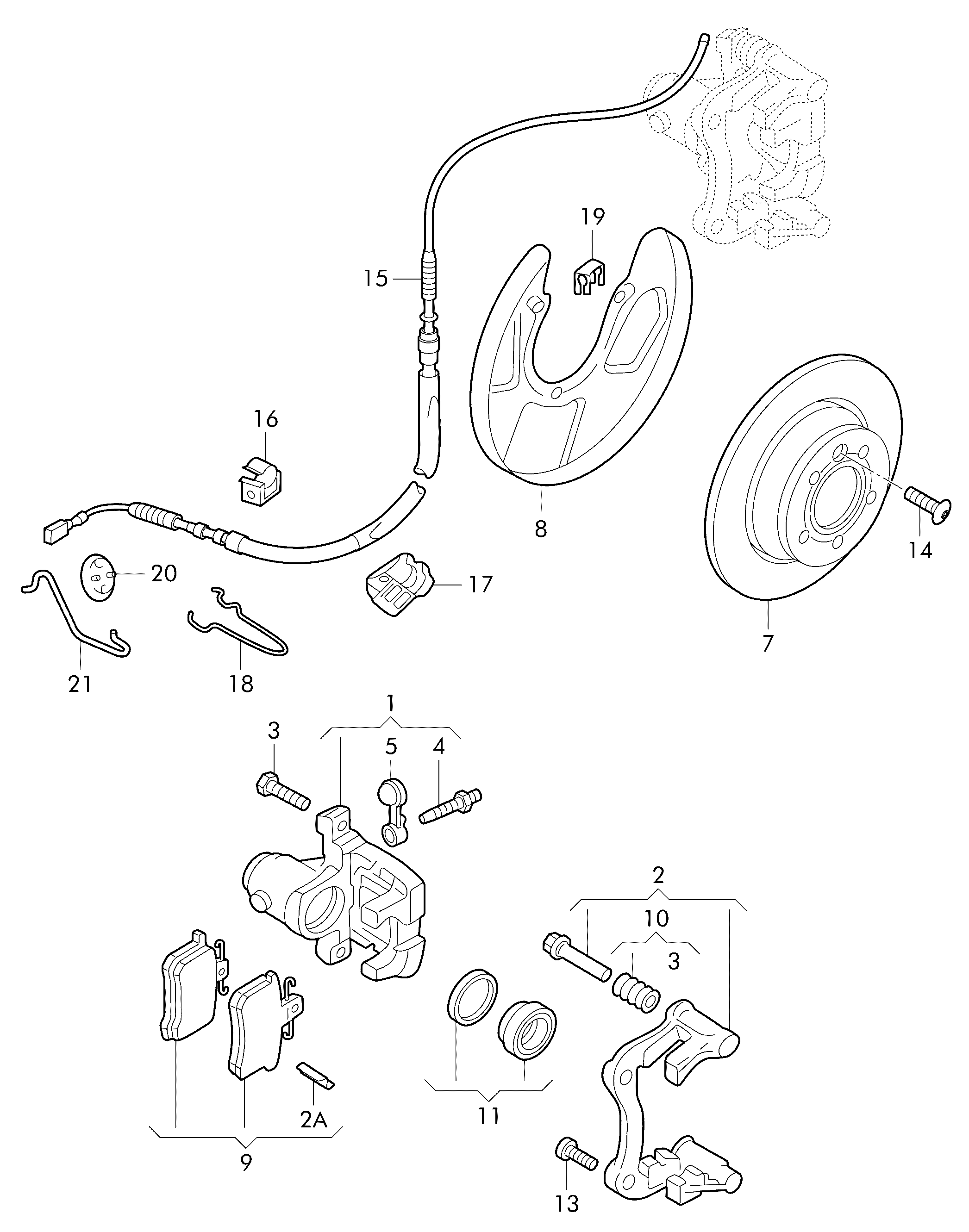 VAG 6N0 615 601 - Stabdžių diskas autoreka.lt