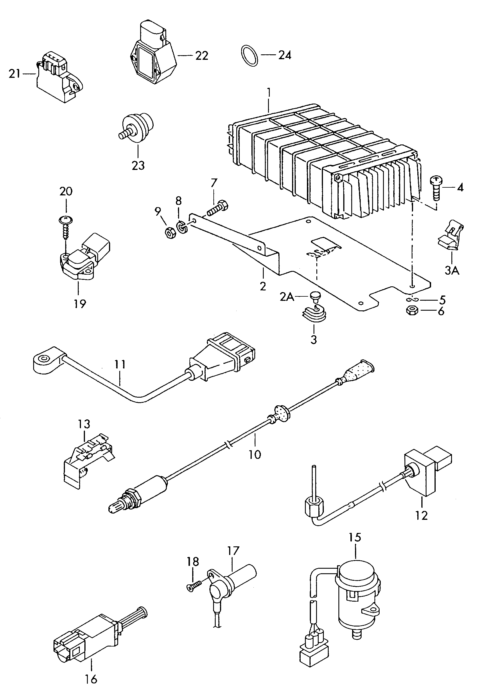 Seat 030 906 262 L - Lambda jutiklis autoreka.lt