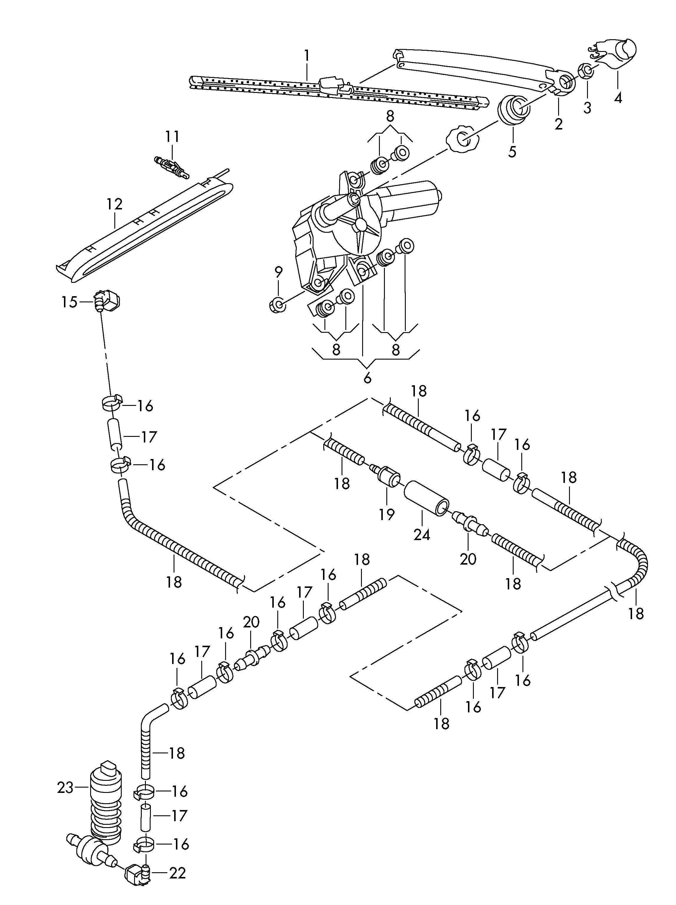 Seat 5M0955427A - Valytuvo gumelė autoreka.lt