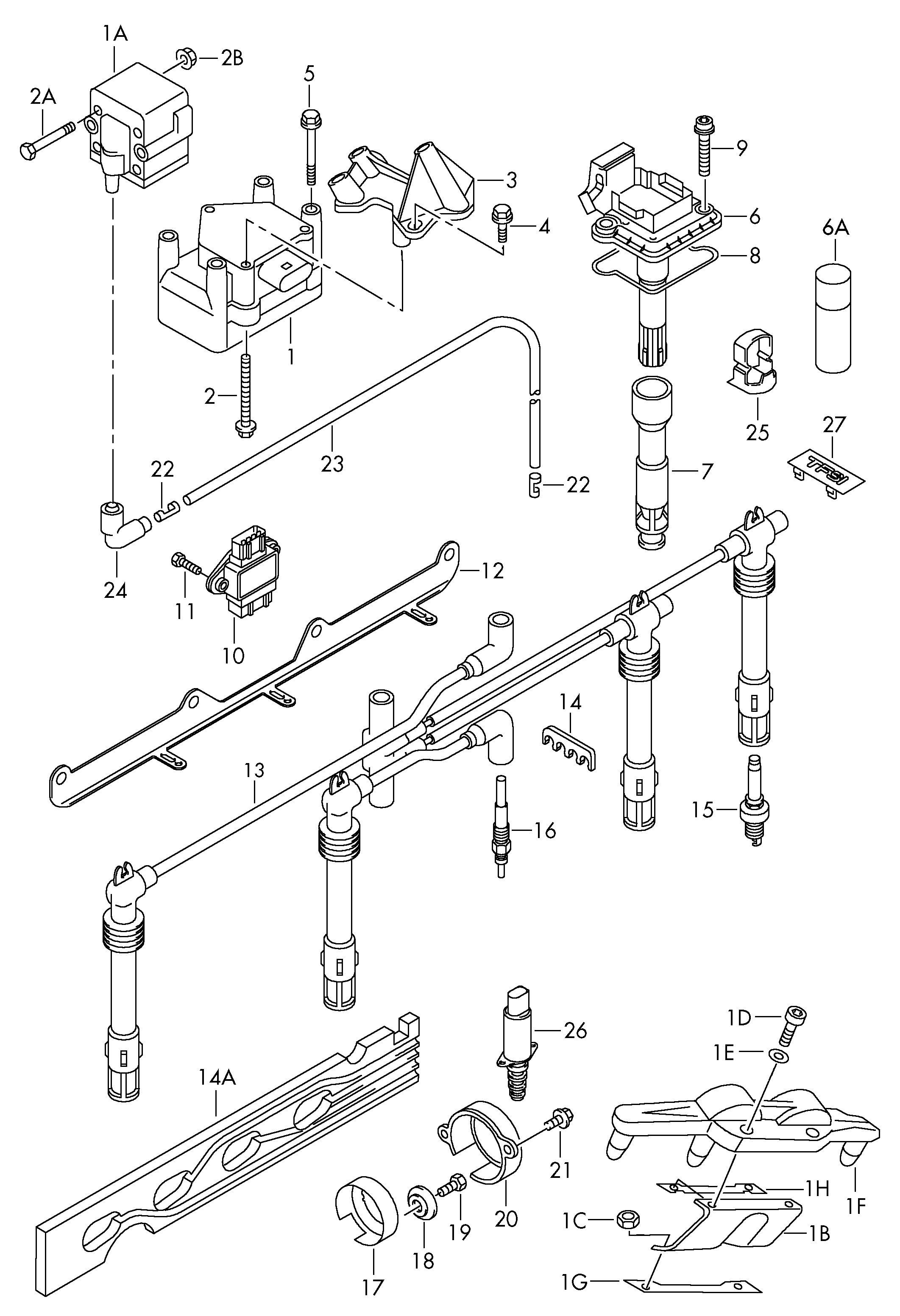 Seat 101 905 610 A - Uždegimo žvakė autoreka.lt